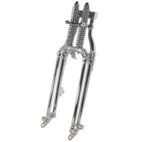 PartzBiz HD: 4425300-18" Long Chrome Hardbody Antique Style Springer Front End Custom Application 35244