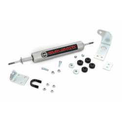 PartzBiz HD RT-8734330 - 1997-2003 Ford F-150 4WD Rough Country N3 ระบบกันโคลงพวงมาลัย ยก 0”-5” 8734330 อัพเกรดใหม่ที่ดีที่สุด แรงกระแทก XL XLT Lariat King ฟาร์มปศุสัตว์ 4x4 ออฟโร้ด