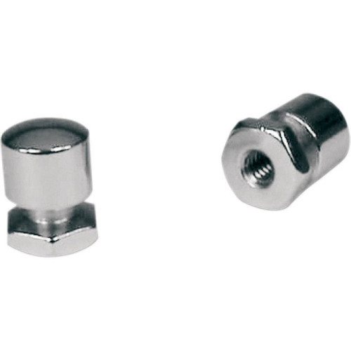 PartzBiz HD: 4425306-Mustang Chrome Solo Mounting Nuts Bolts 78032 for Harley 