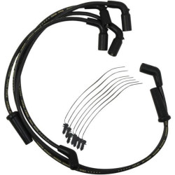 PartzBiz HD DS21040326 - Accel 171116-K สายหัวเทียน 8 มม. สีดำ Harley Milwaukee Eight Touring 17-Up