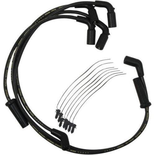 PartzBiz HD: 4425130-Accel 171116-K สายหัวเทียน 8 มม. สีดำ Harley Milwaukee Eight Touring 17-Up