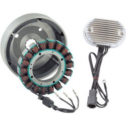 PartzBiz HD 152304 - Accel 38 AMP Lectric Charging System for 01-06 Harley S/T | 152304