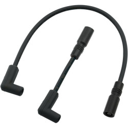 PartzBiz HD 171100-K - Accel 8mm Black Spark Plug Wire Set for Harley Softail FXST; FLST; FLS 00-15 | 171100-K
