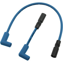 PartzBiz HD 171100-B - Accel 8mm Blue Spark Plug Wire Set for Harley Softail FXST; FLST; FLS 00-15 | 171100-B