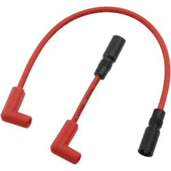 PartzBiz HD 171100-R - Accel 8mm Red Spark Plug Wire Set for Harley Softail FXST; FLST; FLS 00-15 | 171100-R