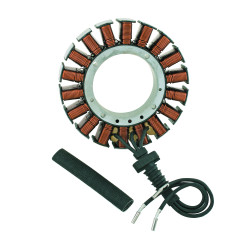 PartzBiz HD 152112 - Accel Unmolded Alternator Stator 40 Amp Repl 30017-07 Harley Dyna 2007 FXD/WG Models