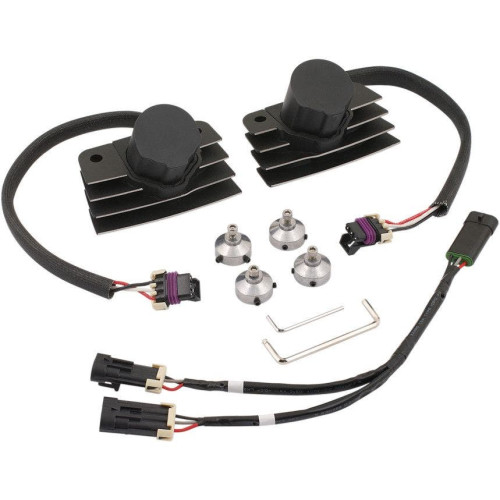 PartzBiz HD: 4425119-Accel Black Finish Stealth Supercoil Super Coil Harley Touring 02-08 | 140411 ปีก่อนคริสตกาล PartzBiz HD: 4425119-Accel Black Finish Stealth Supercoil Super Coil Harley Touring 02-08 | 140411 ปีก่อนคริสตกาล