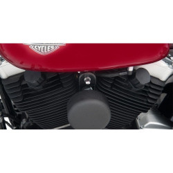 PartzBiz HD 140411BI - Accel Black Finish Stealth Supercoil ซุปเปอร์คอยล์ Harley Softail Dyna 09-16 FLH/T | 140411BI