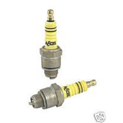 PartzBiz HD 2410A - Accel Performance U-Groove Spark Plugs for Harley 79-99 | 2410A