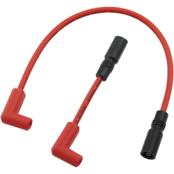 PartzBiz HD DS21040127 - Accel Red 8MM Spark Plug Wire Set For Harley-Davidson Flh Flt 1999-2008 - 171098-R
