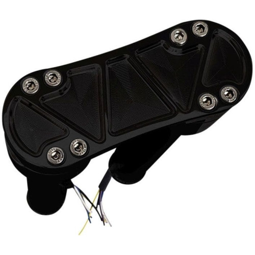 PartzBiz HD: 4425038-Accutronix Black Bandit 12” ไรเซอร์แบบเกลียวไม่มีอะแดปเตอร์เมาท์เกจ 1-1/8 แคลมป์ PartzBiz HD: 4425038-Accutronix Black Bandit 12” ไรเซอร์แบบเกลียวไม่มีอะแดปเตอร์เมาท์เกจ 1-1/8 แคลมป์