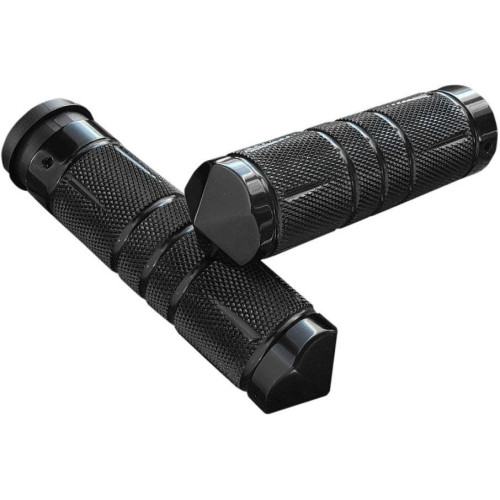 PartzBiz HD: 4425044-ปลอกแฮนด์แต่งลายเพชร Accutronix Black Knurled Diamond Harley TBW Touring & Softail PartzBiz HD: 4425044-ปลอกแฮนด์แต่งลายเพชร Accutronix Black Knurled Diamond Harley TBW Touring & Softail