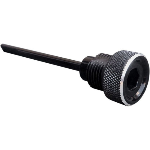 PartzBiz HD: 4425045-Accutronix Black Knurled Transmission Dipstick Harley Softail Dyna HD 37065-06 | TDS01-KN
