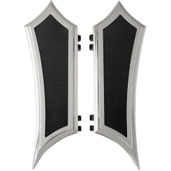 PartzBiz HD DS16210634 - Accutronix Chrome Instigator Driver Front Floorboards for Harley FLH ST FLD | FBF01-IC PartzBiz HD DS16210634 - Accutronix Chrome Instigator Driver Front Floorboards for Harley FLH ST FLD | FBF01-IC