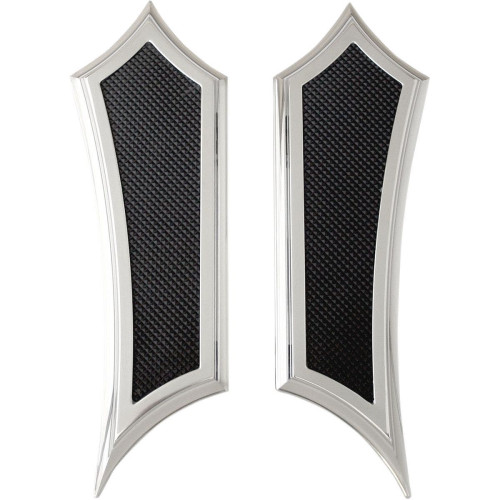 PartzBiz HD: 4425024-Accutronix Chrome Instigator Extended Front Floorboards for Indian 14-15 - FBF91-IC PartzBiz HD: 4425024-Accutronix Chrome Instigator Extended Front Floorboards for Indian 14-15 - FBF91-IC