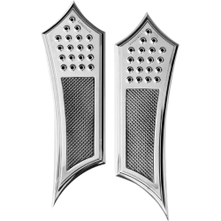 PartzBiz HD DS16211047 - Accutronix FBF01-KDIC Chrome Drilled Original Front Floorboards Harley 84-Up PartzBiz HD DS16211047 - Accutronix FBF01-KDIC Chrome Drilled Original Front Floorboards Harley 84-Up