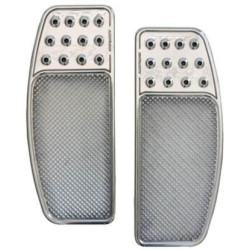 PartzBiz HD DS16211044 - Accutronix FBF01-DOC Chrome Knurled Drilled Front Floorboards Harley 84-Up PartzBiz HD DS16211044 - Accutronix FBF01-DOC Chrome Knurled Drilled Front Floorboards Harley 84-Up