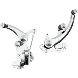 PartzBiz HD DS16220532 - Accutronix FC405-SIC Diamond Chrome Plus +6 Forward Controls Harley 14-18 FLH/T | FC405-SIC PartzBiz HD DS16220532 - Accutronix FC405-SIC Diamond Chrome Plus +6 Forward Controls Harley 14-18 FLH/T | FC405-SIC