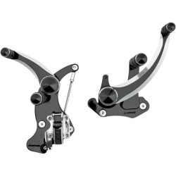 PartzBiz HD DS16220533 - Accutronix FC405-SIN Diamond Black Plus +6 Forward Controls Harley 14-18 FLH/T | FC405-SIN PartzBiz HD DS16220533 - Accutronix FC405-SIN Diamond Black Plus +6 Forward Controls Harley 14-18 FLH/T | FC405-SIN