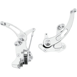 PartzBiz HD DS16220534 - Accutronix FC405-SSC Slotted Chrome Plus +6 Forward Controls Harley 14-18 FLH/T | FC405-SSC PartzBiz HD DS16220534 - Accutronix FC405-SSC Slotted Chrome Plus +6 Forward Controls Harley 14-18 FLH/T | FC405-SSC