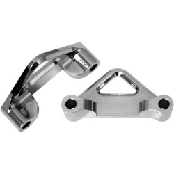 PartzBiz HD DS14100059 - Accutronix Hot Legs Bagger Legs Chrome 1" Spacers 6" Front Fenders 84-13 | TFS41-EMF100C PartzBiz HD DS14100059 - Accutronix Hot Legs Bagger Legs Chrome 1" Spacers 6" Front Fenders 84-13 | TFS41-EMF100C