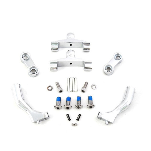PartzBiz HD: 4424991-Adjustable 27-1522 Passenger Floorboard Mounting Brackets Set Harley Touring 19-18 PartzBiz HD: 4424991-Adjustable 27-1522 Passenger Floorboard Mounting Brackets Set Harley Touring 19-18