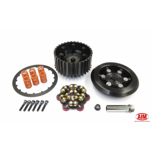 PartzBiz HD: 4424972-AIM TA008-005 CF2 ชุดคลัทช์ภายในประสิทธิภาพไฮดรอลิก Harley Big Twin 07-Up อัพเกรดประสิทธิภาพใหม่ที่ดีที่สุด