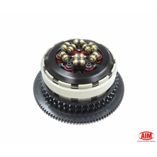 PartzBiz HD: 4424931-AIM TA008-006 CF2 ชุดคลัทช์สมรรถนะไฮดรอลิกแบบสมบูรณ์ HD Big Twin 07-Up
