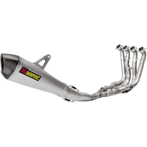 PartzBiz HD: 4424925-Akrapovic S-B10E5-CZT Full System Evo2 Exhaust All Titanium 15-18 BMW S1000RR | S-B10E5-CZT
