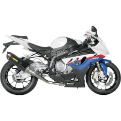 PartzBiz HD DS18101923 - Akrapovic S-B10R1-RC Full System Race Exhaust Steel Carbon Fiber 10-14 S1000RR | S-B10R1-RC