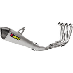 PartzBiz HD DS18102279 - Akrapovic S-B10R3-CZT Full System Race Exhaust Steel Titanium 15-18 BMW S1000RR | S-B10R3-CZT