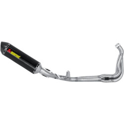 PartzBiz HD DS18102206 - Akrapovic S-K10R8-ZC Full System Race Exhaust Steel Carbon Fiber 14-18 Z1000 | S-K10R8-ZC