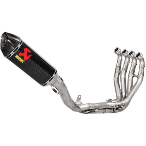 PartzBiz HD: 4424898-Akrapovic S-K10R9-ZC Full System Race Exhaust Steel Carbon 16-18 Ninja Zx10R | S-K10R9-ZC