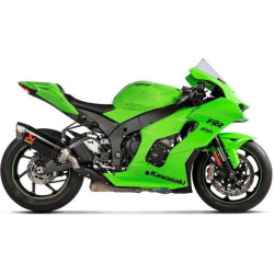 PartzBiz HD DS18114139 - Akrapovic S-K10SO27-HRC Carbon Slip-On Muffler Kawasaki ZX-10R 2021