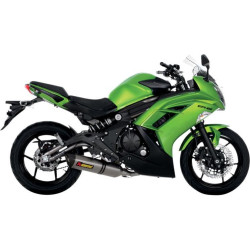 PartzBiz HD DS18102129 - Akrapovic S-K6R7-HT Full System Race Exhaust Titanium 12-16 Ninja 650 Er6N/F | S-K6R7-HT