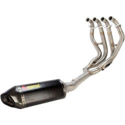 PartzBiz HD DS18101517 - Akrapovic S-S13R2-RC Full System Race Exhaust Steel Carbon Fiber 08-17 Hayabusa | S-S13R2-RC