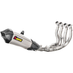 PartzBiz HD DS18102389 - Akrapovic S-Y10R14-HX2T Full System Race Exhaust Steel Titanium 16-18 Fz10 | S-Y10R14-HX2T