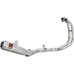 PartzBiz HD DS18102297 - Akrapovic S-Y2R1-CUBSS Full System Race Exhauste Stainless Steel 14-18 YZF-R3 | S-Y2R1-CUBSS