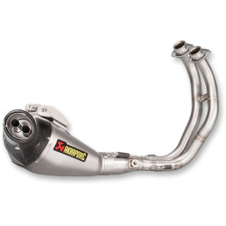 PartzBiz HD DS18102398 - Akrapovic S-Y7R5-HEGEH Full System Race Exhaust Steel Titanium Carbon 14-18 Fz07 | S-Y7R5-HEGEH