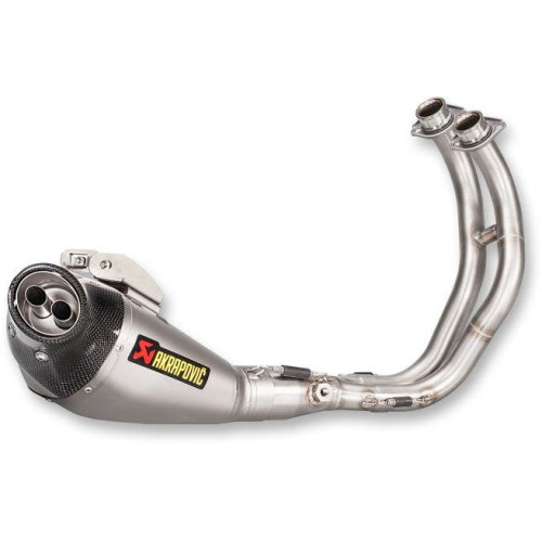 PartzBiz HD: 4424872-Akrapovic S-Y7R5-HEGEH Full System Race Exhaust Steel Titanium Carbon 14-18 Fz07 | S-Y7R5-HEGEH