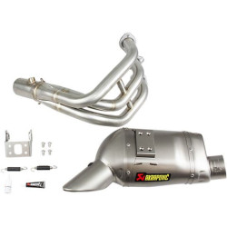 PartzBiz HD DS18102230 - Akrapovic S-Y9R3-HAFT Full System Race Exhaust Steel Titanium 14-16 Fz09 Mt09 | S-Y9R3-HAFT