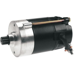 PartzBiz HD AB80-1005 - All Balls 1.4kw Black High Performance Hitachi Starter Harley Pre-89 Big Twin | 80-1005 Repl OEM 31570-73