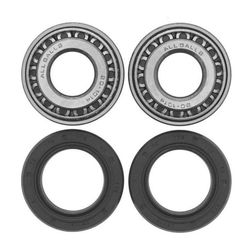 PartzBiz HD: 4424859-All Balls Racing 25-1002 ชุดลูกปืนล้อหน้า/หลัง 73-99 Harley-Davidson 499587 Touring Bagger Dresser Dyna Softail Sportster FLH FLT FXST FLST FX FXWG FXD FXR XL