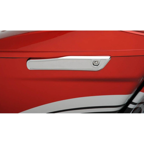 PartzBiz HD: 4424845-Alloy Art Chrome LED Lighted Saddlebag Hinge Covers CNC Harley Touring 14-Up PartzBiz HD: 4424845-Alloy Art Chrome LED Lighted Saddlebag Hinge Covers CNC Harley Touring 14-Up