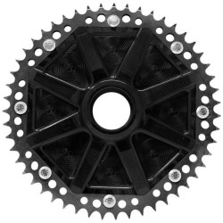 PartzBiz HD DS12102503 - Alloy Art G2UCC53-11 Black Cush Drive Carrier 53T การแปลงระบบโซ่ Univ
