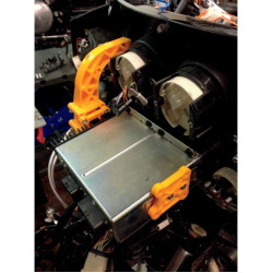 PartzBiz HD DS23300102 - Alloy Art Strong Arm Fairing support Brackets Harley FLHTC FLHX 96-13 SAB-1