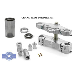 PartzBiz HD GS-26-13 - American Suspension 26” Grand Slam Weld In Steel Neck Tube Triple Kit Harley 09-13