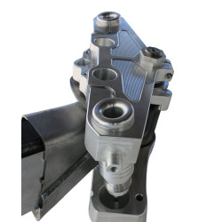 PartzBiz HD ST26/13 - American Suspension 26" Short Neck 8 Degree Triple Tree Kit Harley 09-13