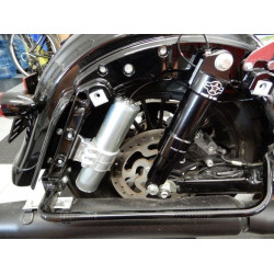 PartzBiz HD BBBON-AR-¬≠70 - American Suspension Bolt On Neck Kit + RAM AIR Full Fast Up Air Ride Package