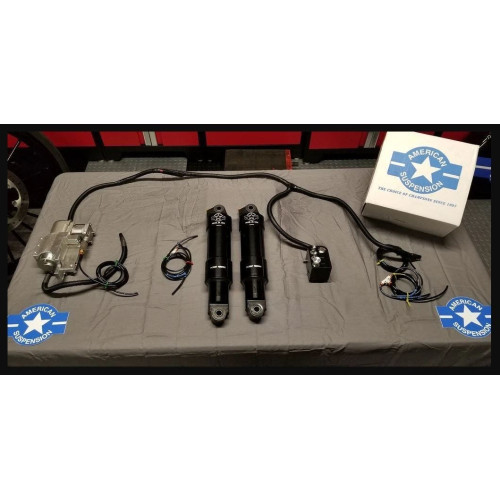 PartzBiz HD: 4424641-American Suspension Ram Air IV Rear Air Ride Shocks & Strategic Command System